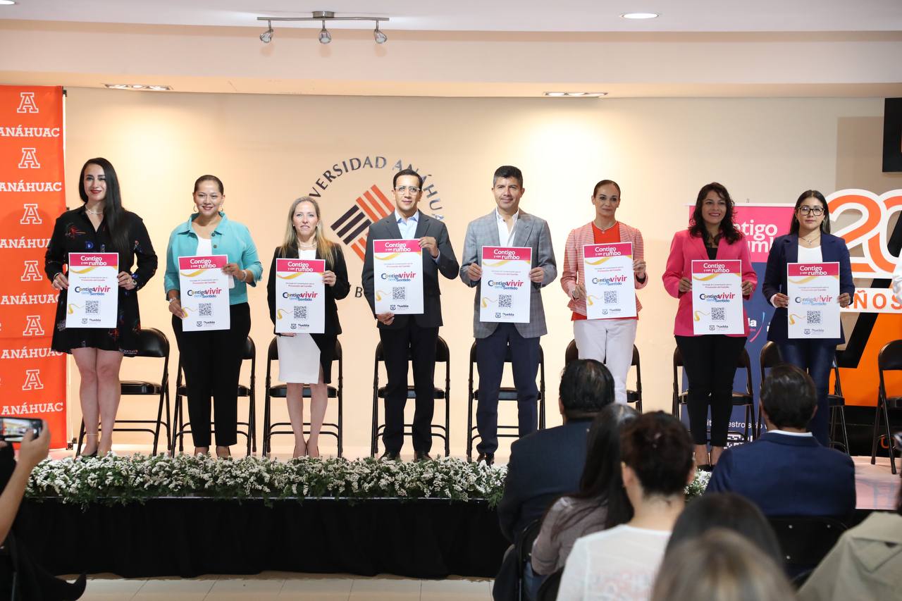 Puebla implementa el programa "Contigo Vivir Tiene Sentido" para prevenir el suicidio entre jóvenes