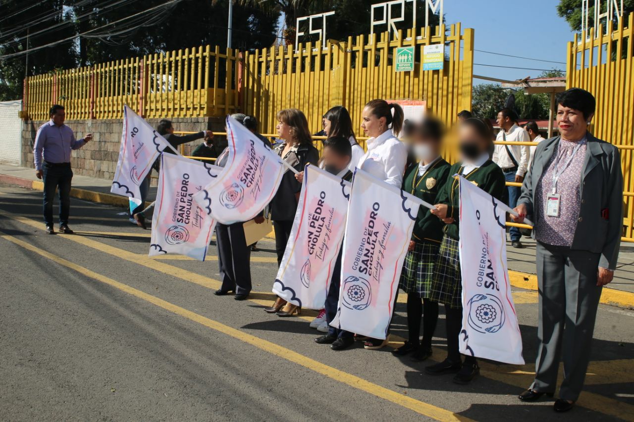 Paola Angon arranca programa “Va por la Niñez Cholulteca” que fortalece la formación educativa