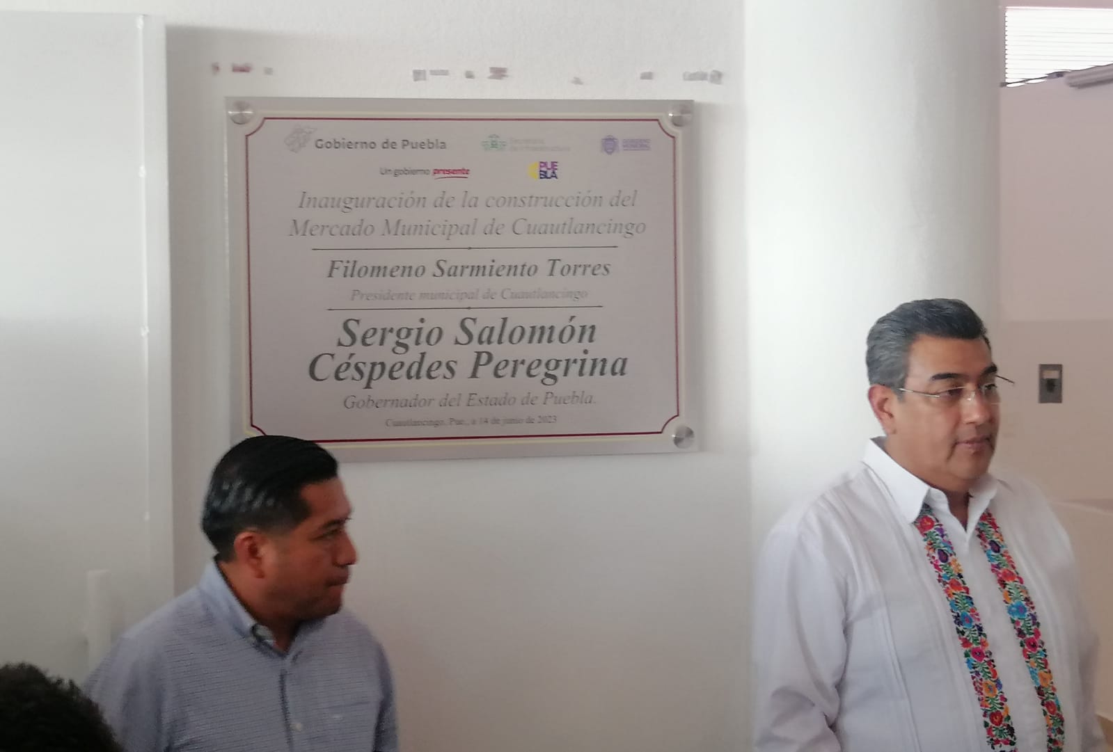 Por: Cortesía Lula Pineda Inauguran gobierno estatal y municipal mercado de Cuautlancingo, con inversión superior a los 30 mdp