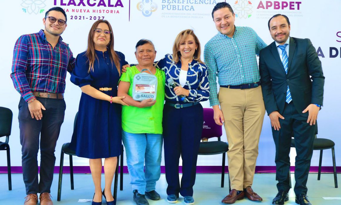 Por: Cortesía Encabeza Lorena Cuéllar segunda jornada de entrega de auxiliares auditivo