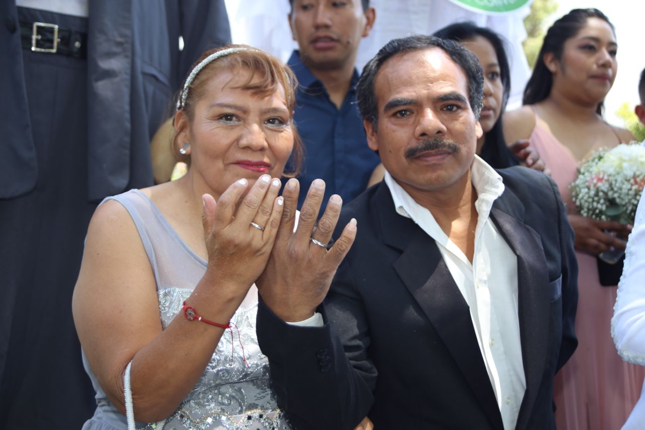 Comunicado oficial Paola Angon encabeza las bodas comunitarias en Cholula