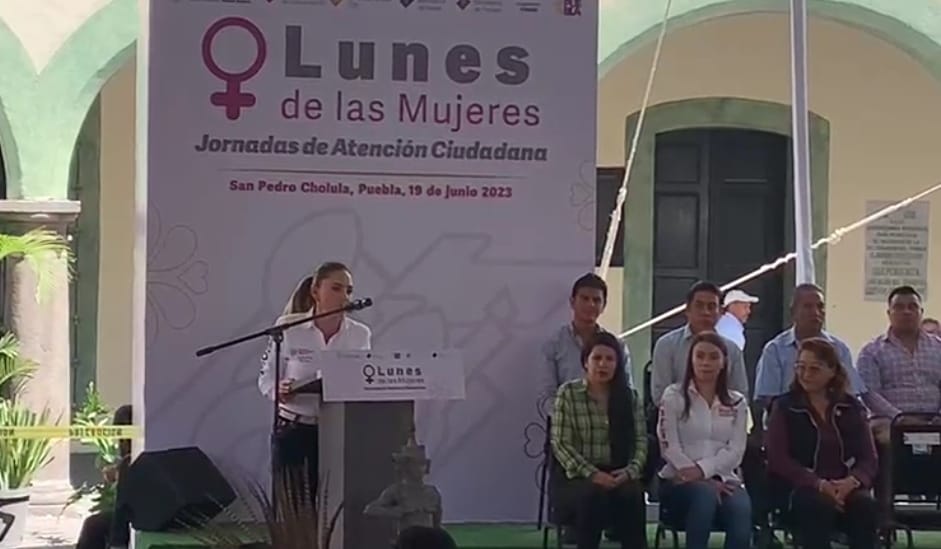 Por: Cortesía Lula Pineda San Pedro Cholula recibe “Lunes y Viernes de las Mujeres”