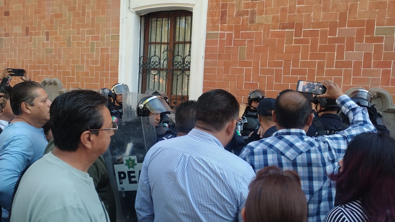 Agrede Policía Estatal de Tlaxcala a agramiados del 7 de Mayo