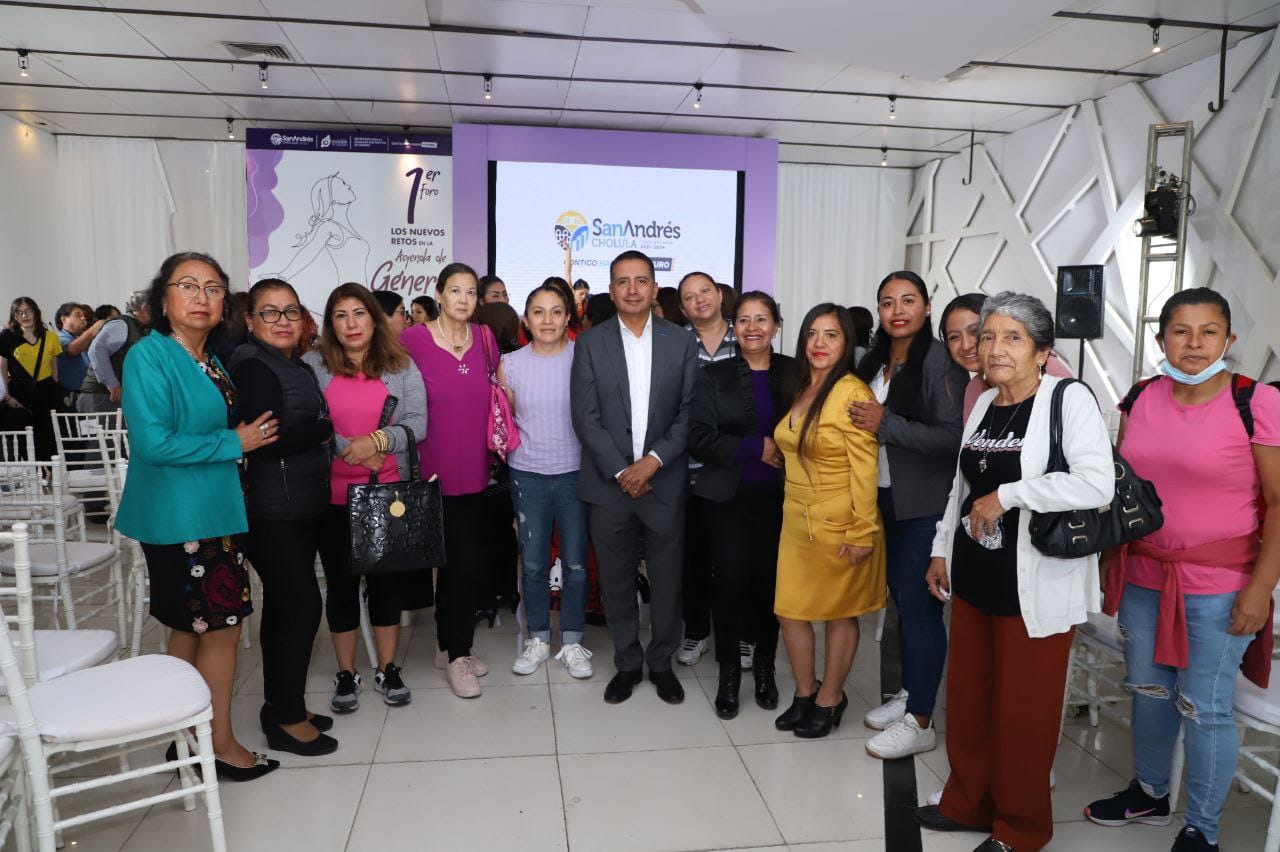 Realiza con éxito Ayuntamiento de San Andrés Cholula, el foro "Los Nuevos Retos en la Agenda de Género”