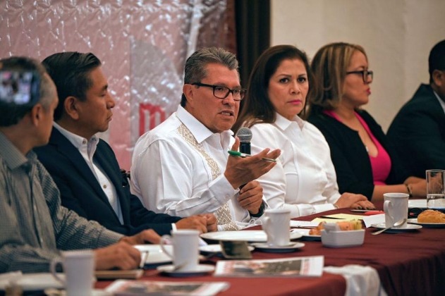 Por: Cortesía Desde Puebla, Monreal promete respetar las reglas de Morena y el INE