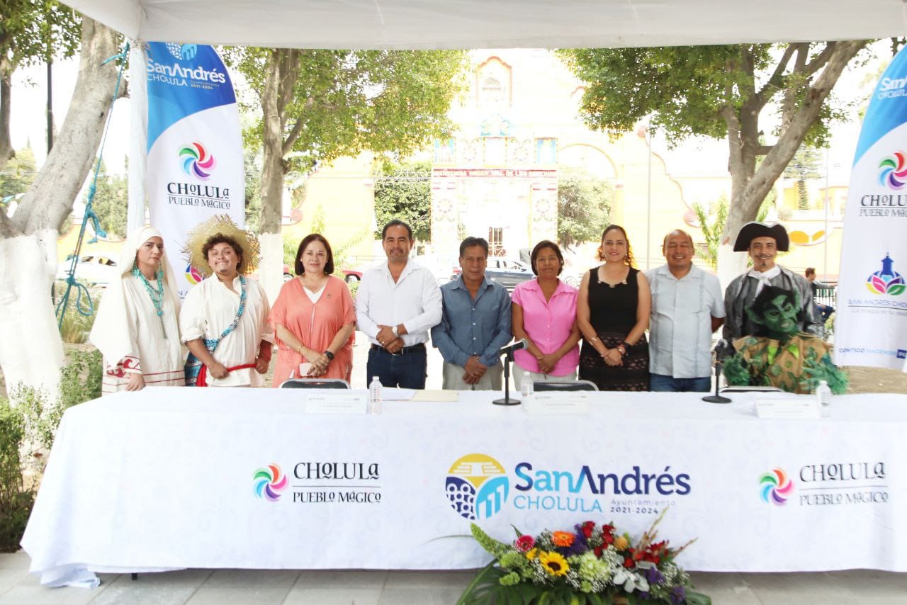 Presenta Ayuntamiento de San Andrés Cholula feria “Cultura y Tradición” y Concurso del Mole