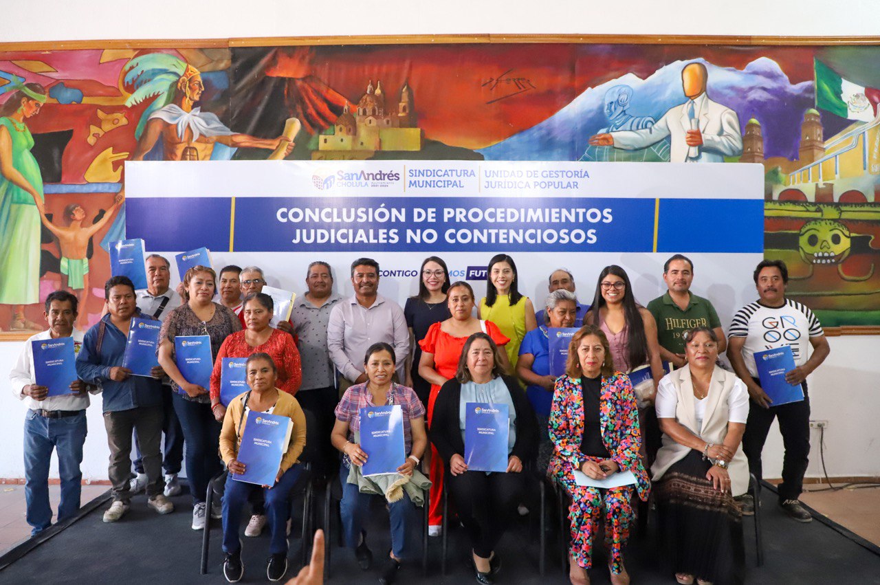 Entrega Sindicatura municipal 124 sentencias de procedimientos judiciales no contenciosos