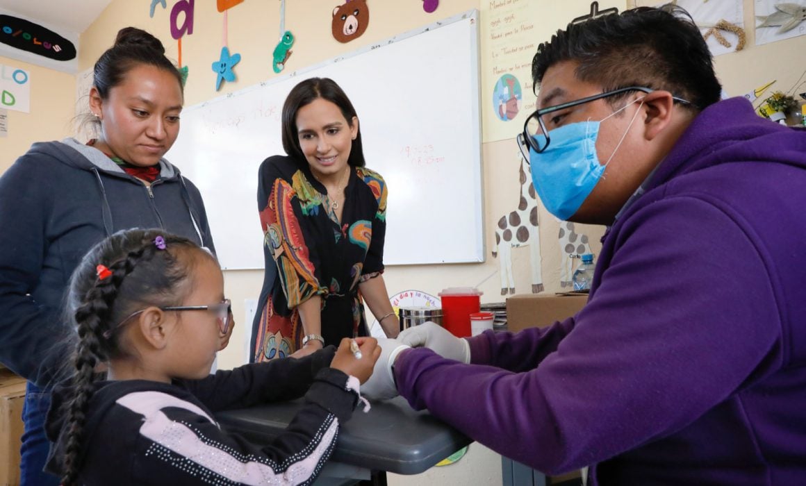 Promueve SEDIF detección de anemia en niñas y niños de 2 a 5 años de edad