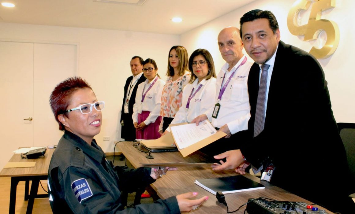 Anuncia SSPC federal capacitaciones para elementos de seguridad de Tlaxcala