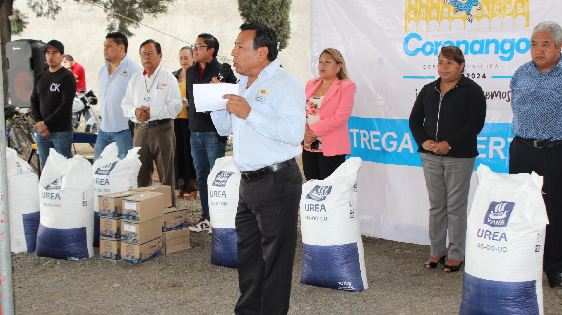 "Entregamos más apoyos y lo seguiremos haciendo": Gerardo Sánchez Aguilar, Presidente Municipal de Coronango