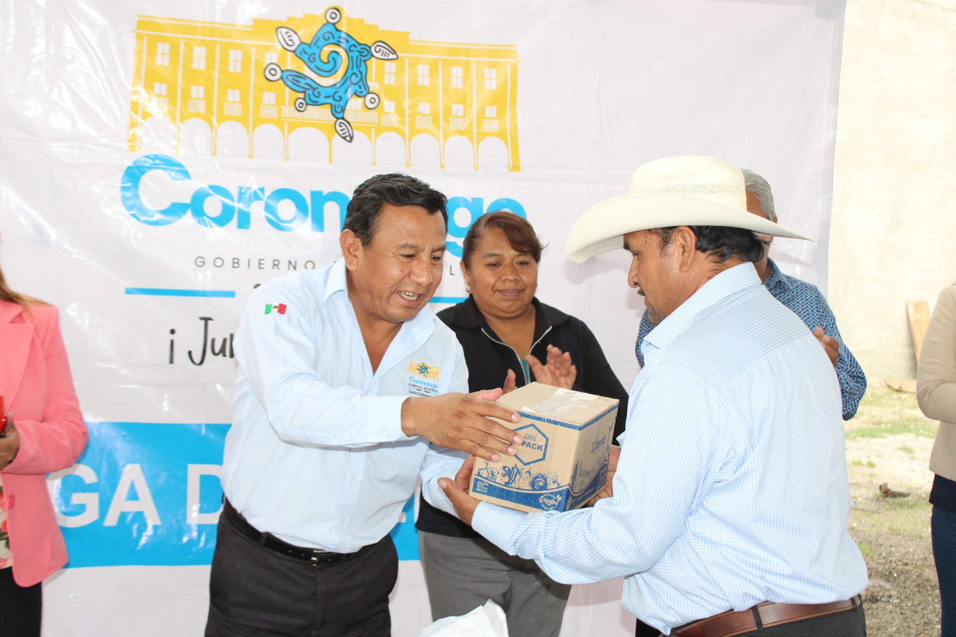 Comunicado oficial "Entregamos más apoyos y lo seguiremos haciendo": Gerardo Sánchez Aguilar, Presidente Municipal de Coronango