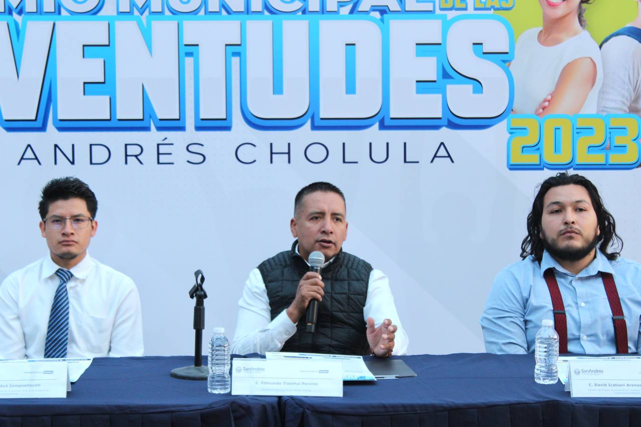 Comunicado oficial Presenta Mundo Tlatehui convocatoria para el “Premio Municipal de las Juventudes 2023”