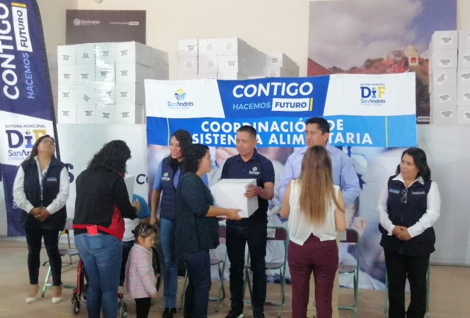 Por: Cortesía Lula Pineda Entrega SACH mil 459 despensas pertenecientes a los apoyos alimentarios INCONUT, PAMEL, discapacidad, adulto mayor y PROAANAC