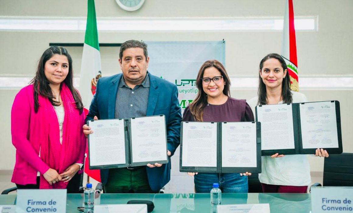 Firman Bienestar y Politécnica convenio para difundir programas sociales