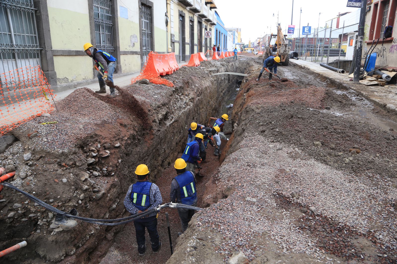 Por: Cortesía Continúan trabajos de rehabilitación integral de las calles del Centro Histórico