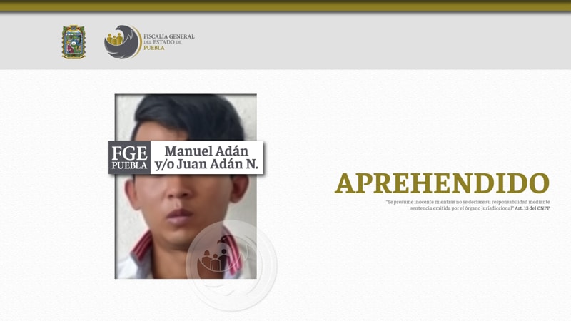 Adán N. es enviado a prisión por simular el secuestro de su novia; exigía 50 mil pesos de rescate