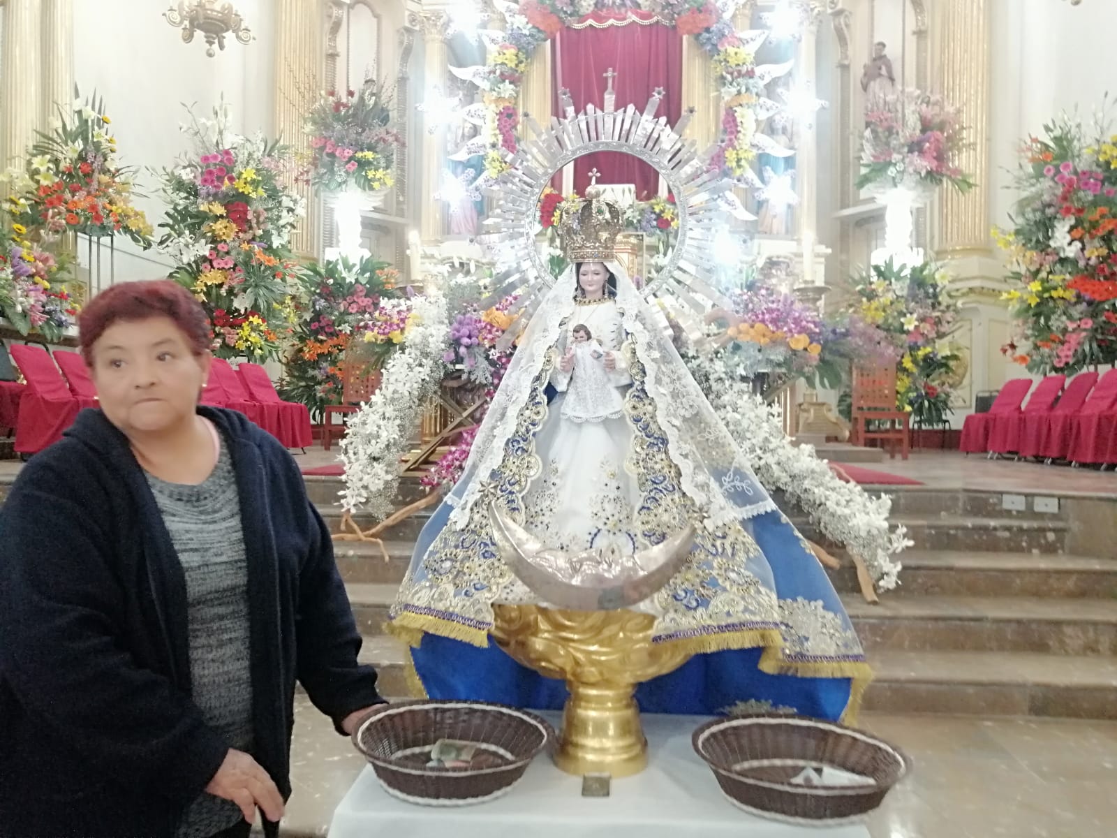 Por: Cortesía Lula Pineda Culmina “Fiesta de los Pobres y Floricultores” en San Pedro Cholula con torrencial lluvia