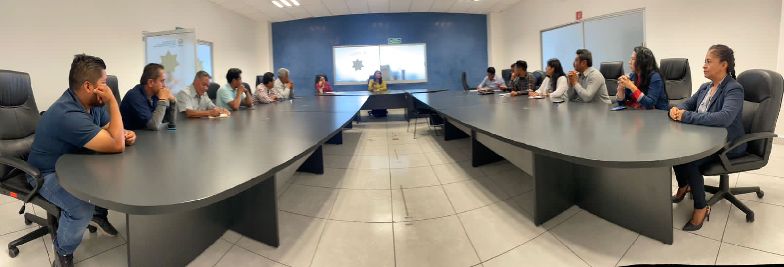 Comunicado oficial Evalúa regidora Berenice Porquillo y autoridades auxiliares acciones en materia de seguridad