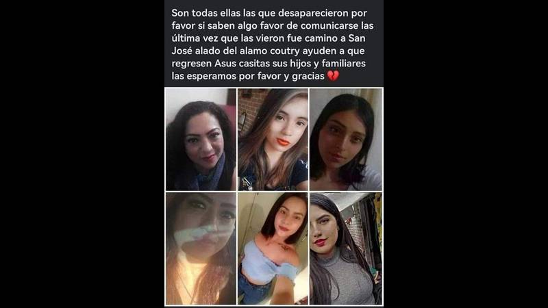 Por: Cortesía Siete mujeres desaparecen en Celaya, Guanajuato
