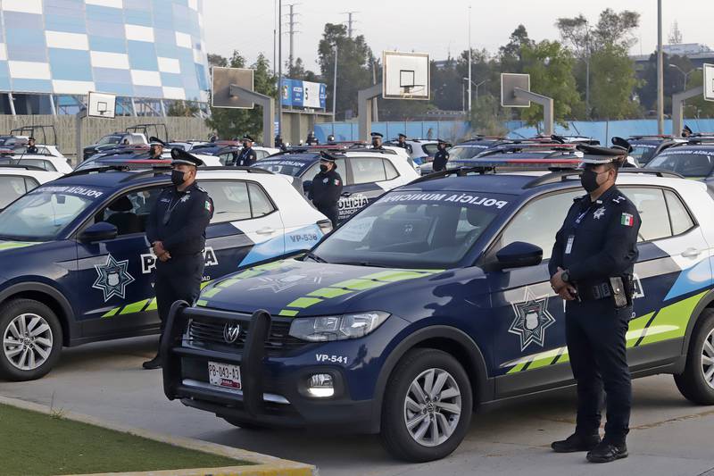 Eduardo Rivera asegura que las patrullas dañadas serán reparadas
