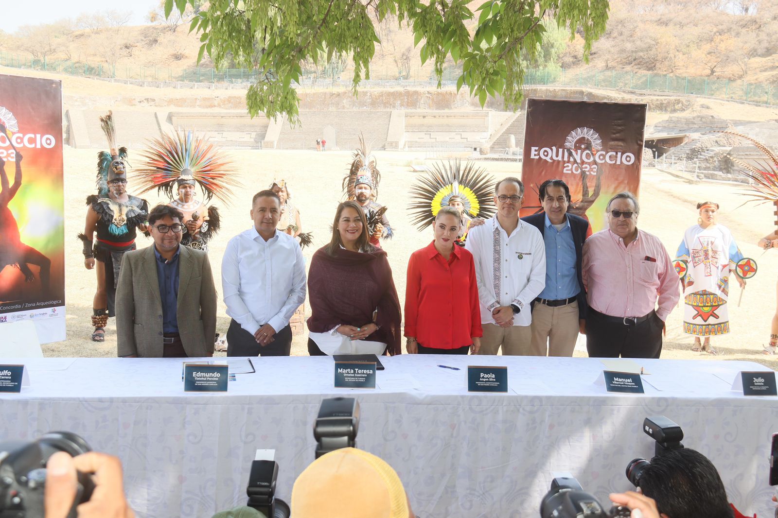 Presenta Paola Angon cartelera de actividades del Equinoccio 2023