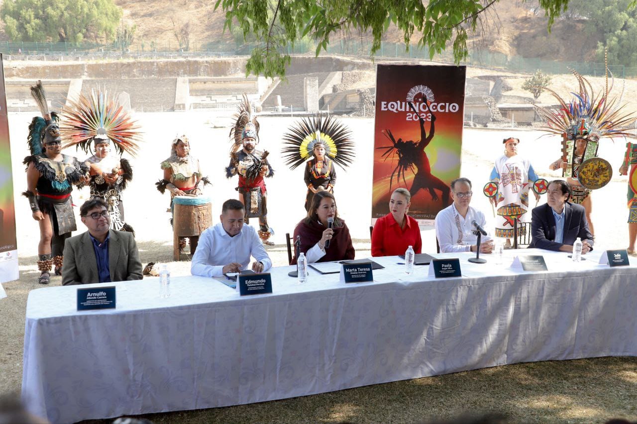 Presentan tres niveles de gobierno actividades del Equinoccio 2023