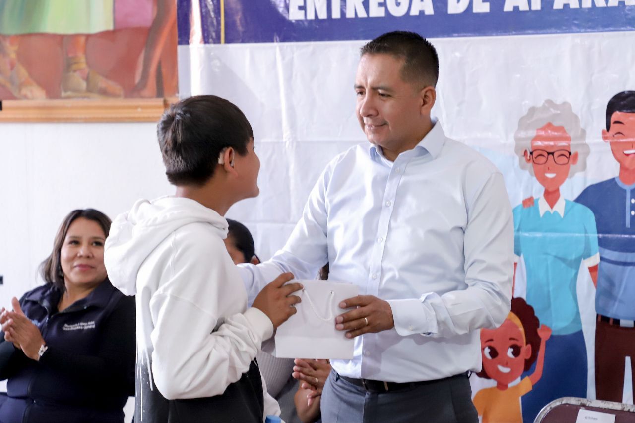 Comunicado oficial DIF municipal de San Andrés Cholula continúa cambiando vidas con la entrega de auxiliares auditivos