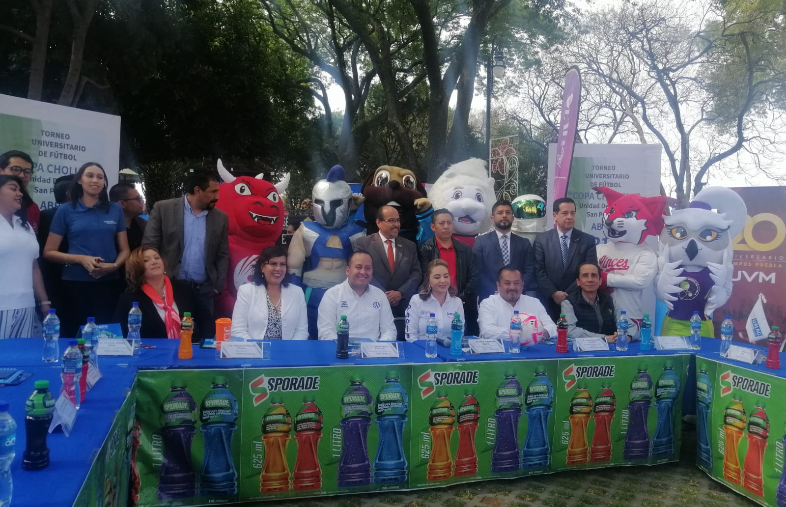 Torneo de futbol Universitario "Copa Cholula" tendrá como marco rehabilitación del Deportivo San Pedro 