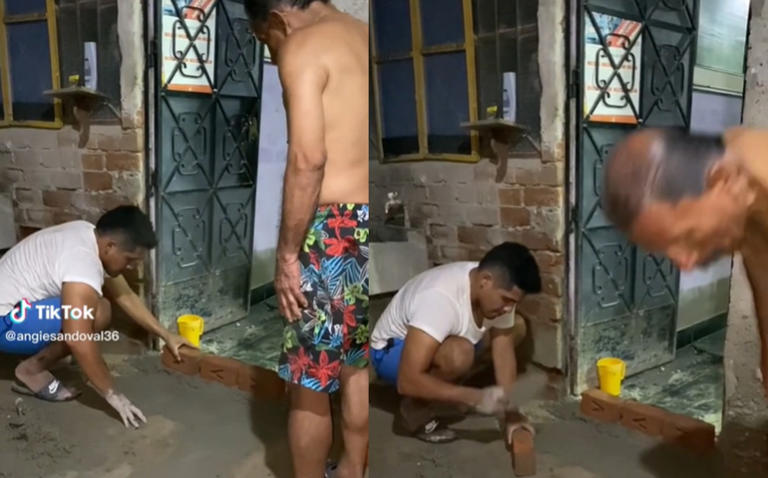 Por: Cortesía "Yo solo venia a ver a su hija": Joven visita a su novia pero suegro aprovecha para ponerlo a trabajar (Vídeo)