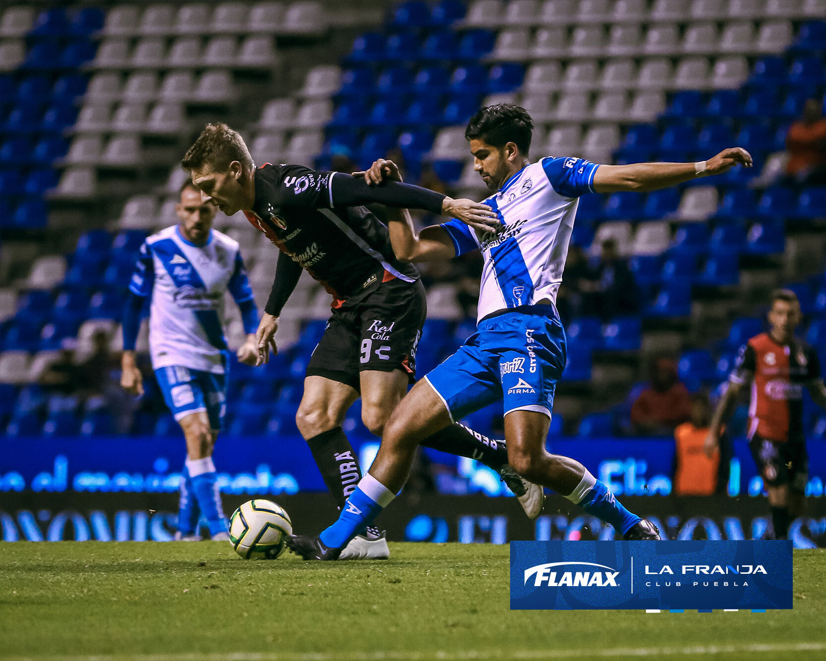 Por: Cortesía Puebla ni las manos metió ante el Atlas en el Cuauhtémoc