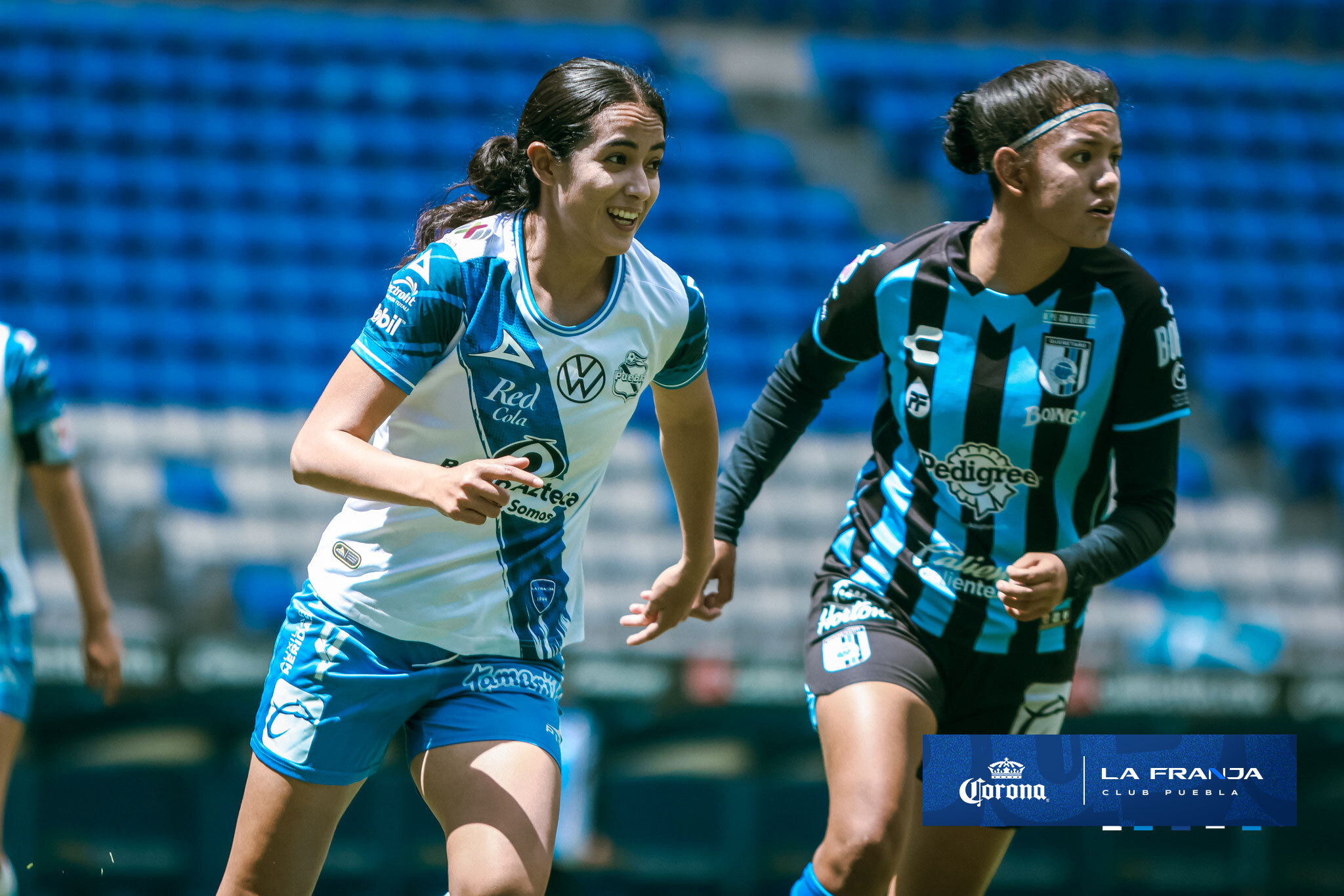 Por: Cortesía Puebla Femenil llegó a tres juegos invicto tras empatar ante Querétaro