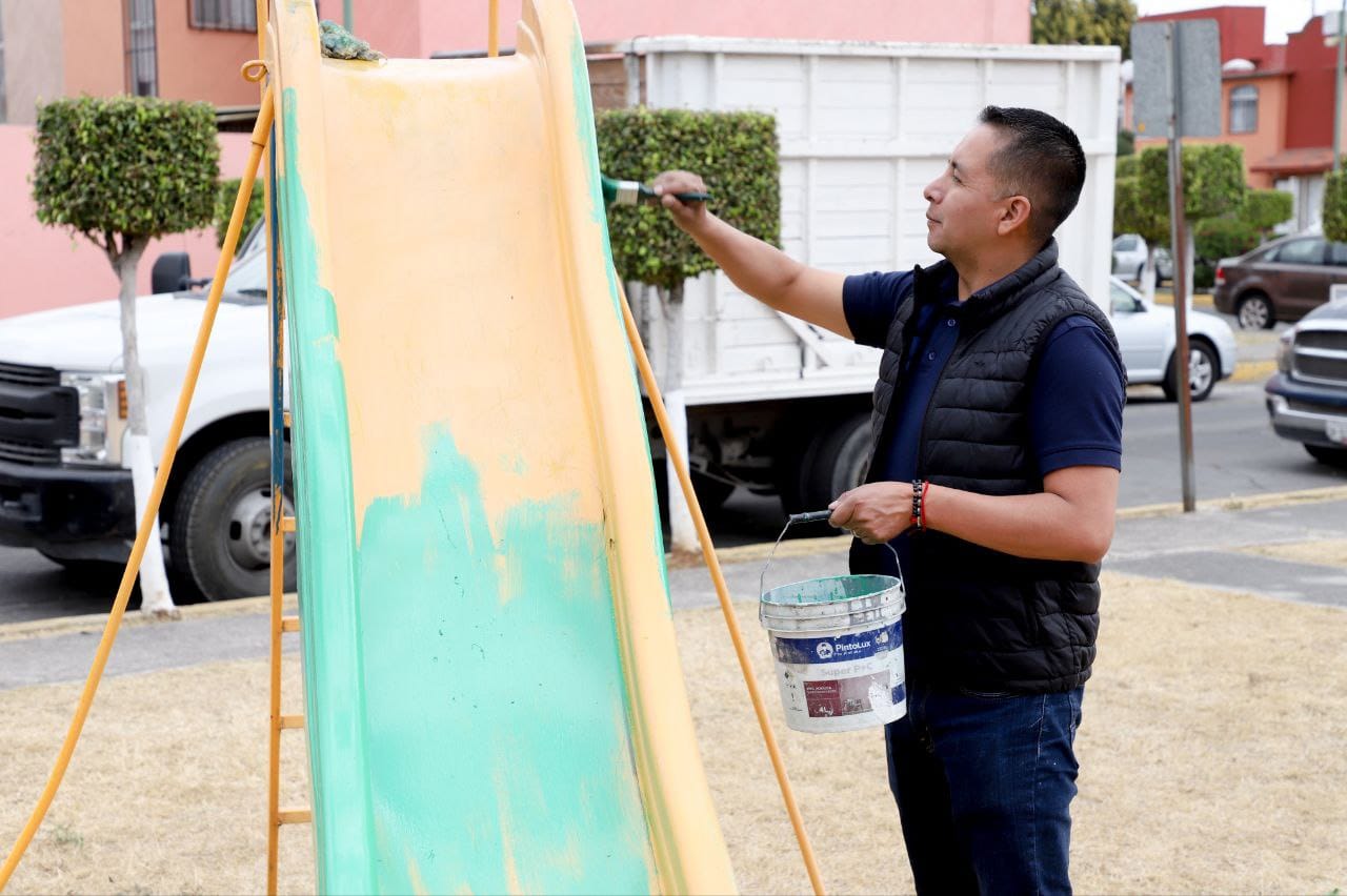 Comunicado oficial Realiza Ayuntamiento de San Andrés “Sábados de Faena en tu Fraccionamiento” en Villas de Atlixco