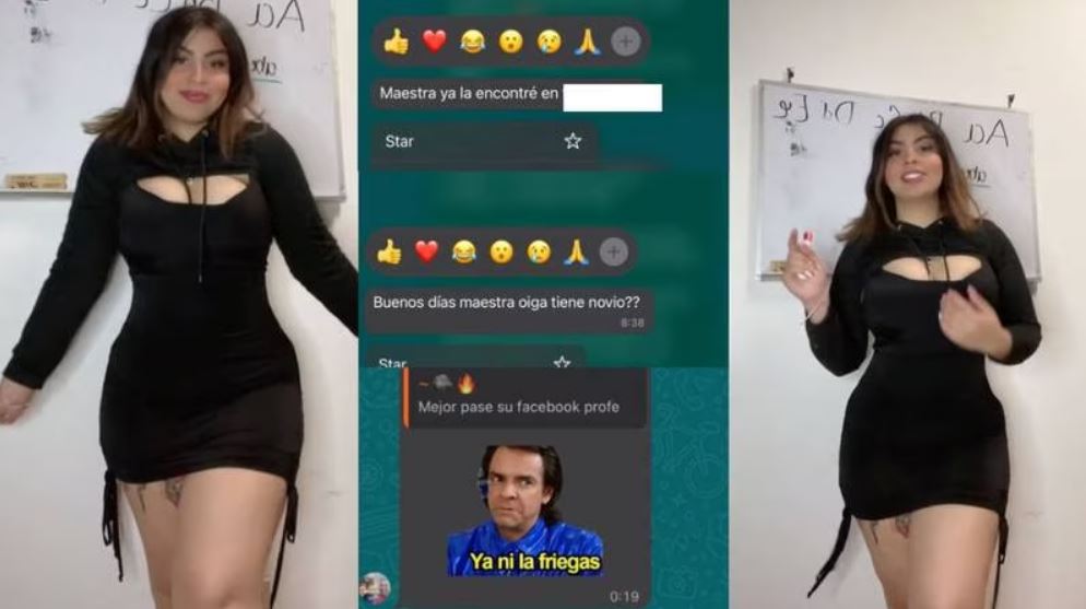 Por: Cortesía Alumno de preparatoria acosa a su profesora tras encontrar los vídeos que hace su maestra fuera de su trabajo (Vídeo)