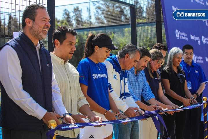 Por: Cortesía Inauguró Borregos Puebla su cancha de Pádel