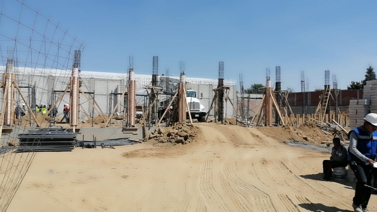 Por: Cortesía Lula Pineda Presenta 60% de avance construcción de Mercado Municipal de Cuautlancingo