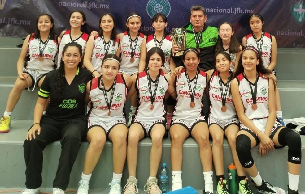Por: Cortesía Para Puebla el tercer lugar en el Nacional Juvenil de Basquetbol