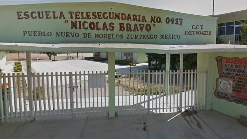 Por: Cortesía Bullying en Edomex: Una alumna es golpeada por compañera de Telesecundaria de Zumpango