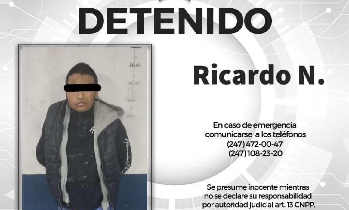 Detienen en Huamantla a presunto fardero, operaba en centros comerciales