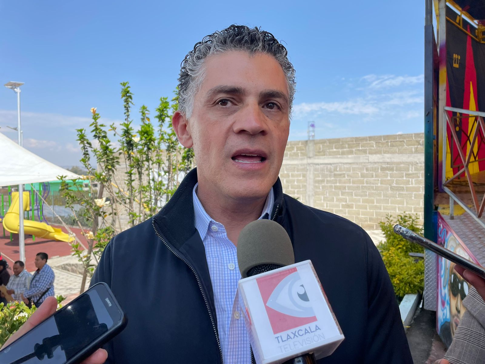 Tentativa demolición de antigüo Hospital General de Tlaxcala