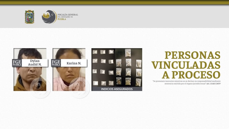 Por: Cortesía Sujetos son enviados a prisión por el delito de posesión de drogas en Tehuacán