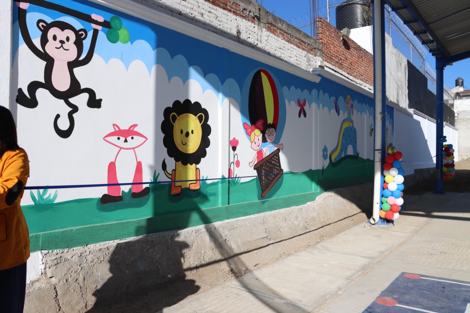 Comunicado oficial Presidente municipal entrega barda perimetral del CAIC en la junta auxiliar de Chautenco