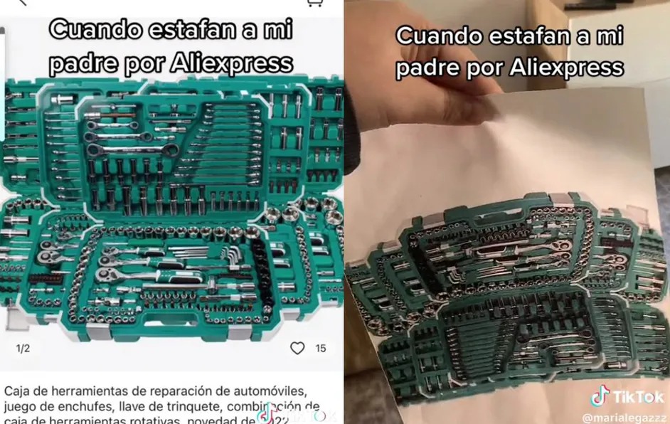 Por: Cortesía Compró caja de herramientas en línea y se llevó una sorpresa decepcionante