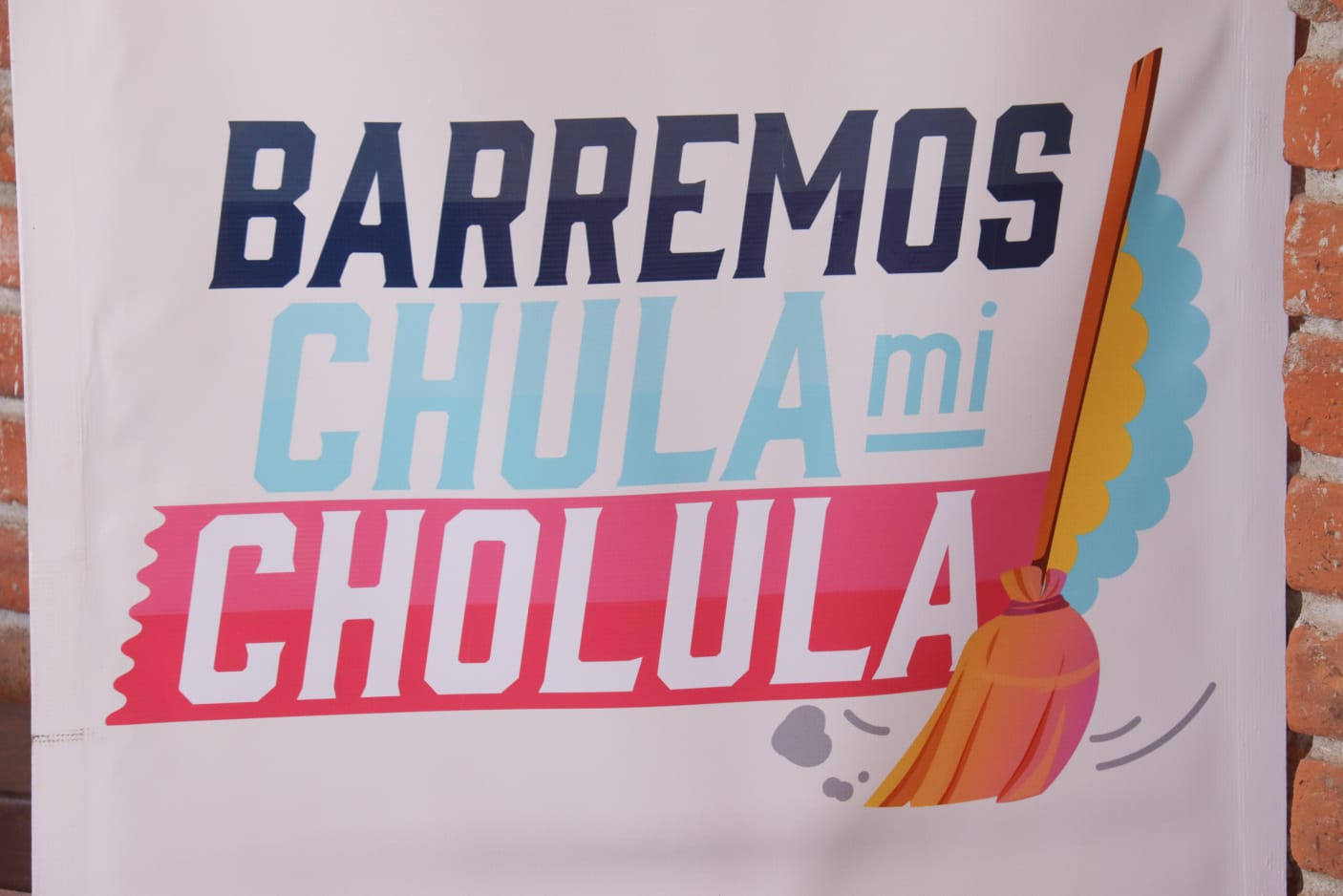 Comunicado oficial Paola Angon arranca programa “Barremos Chula mi Cholula”, junto a vecinos de la Magdalena