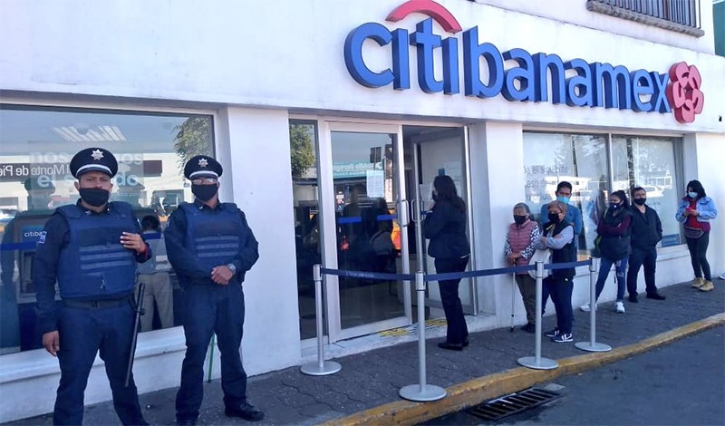 Eduardo Rivera insiste hacer uso de acompañamiento bancario para evitar asaltos