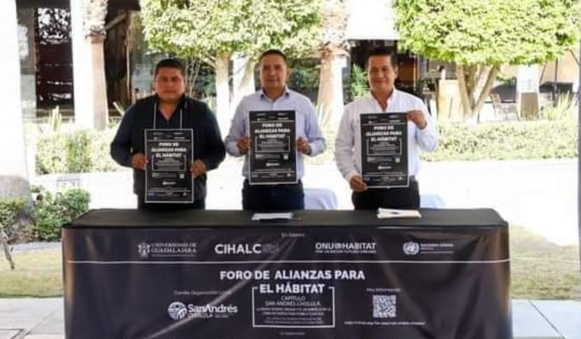 Anuncia Edmundo Tlatehui “Foro de Alianza para el Hábitat capitulo San Andrés Cholula”