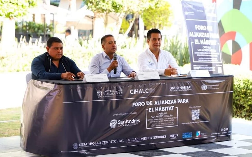 Por: Cortesía Lula Pineda Anuncia Edmundo Tlatehui “Foro de Alianza para el Hábitat capitulo San Andrés Cholula”