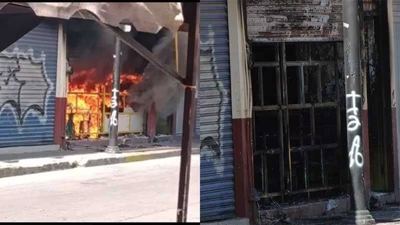 Por: Cortesía Violencia en Celaya: Bar es balaceado e incendiado; una persona murió