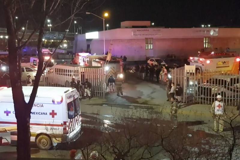 Por: Cortesía Incendio deja 39 migrantes muertos en estancia de Ciudad Juárez; hay heridos
