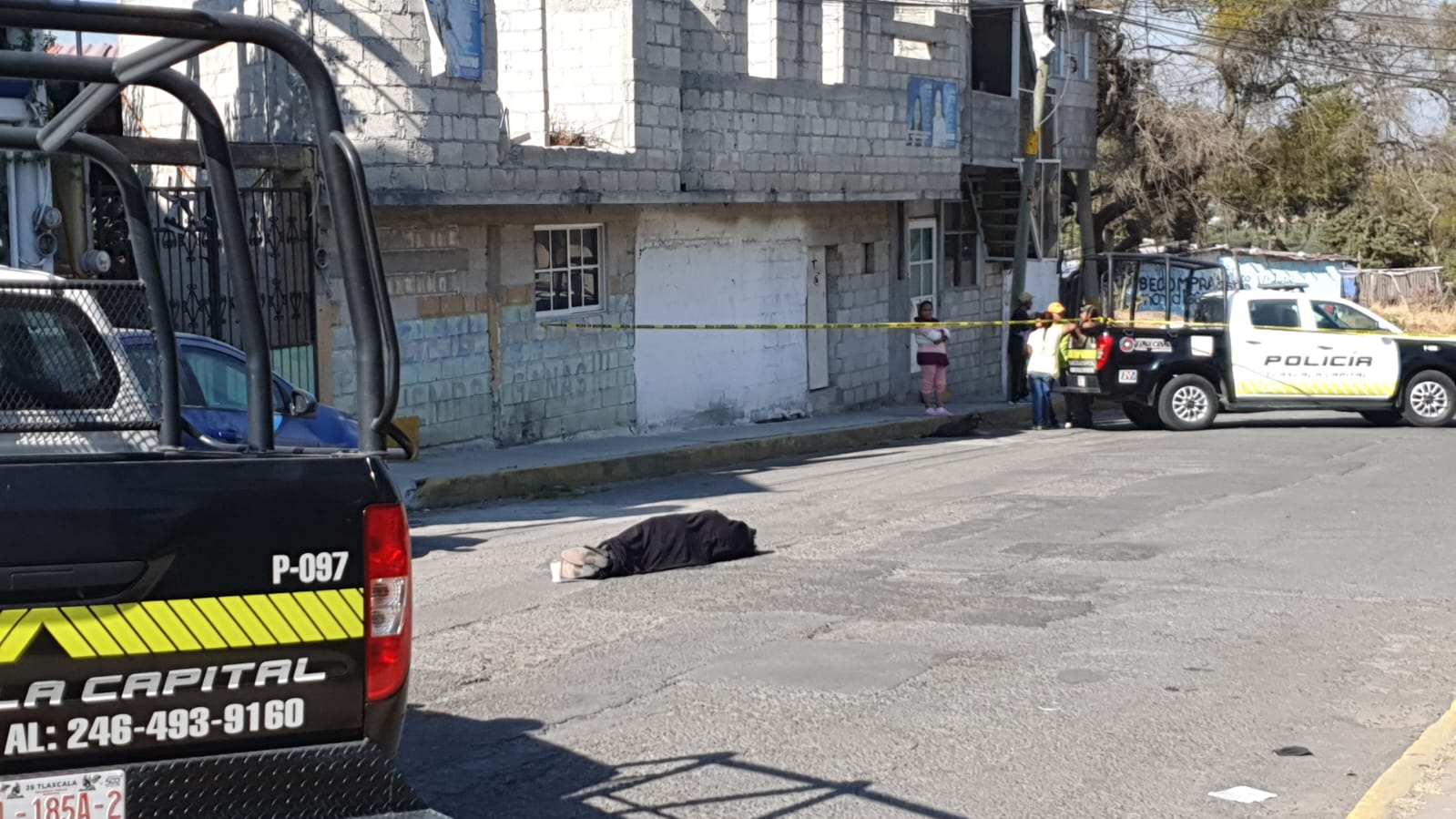 Muere hombre en plena vía pública de San Hipólito Chimalpa