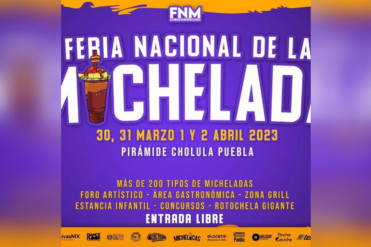 Por: Cortesía ¡Llego al fin la feria de la Michelada! Este año habrá rotochela gigante, te contamos todo.